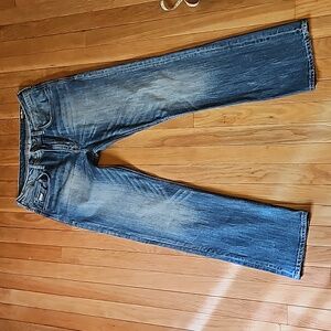 Buffalo Jeans Mens 34x30 Slim Straight Stretch